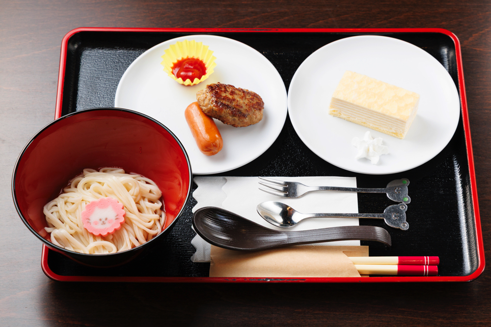 「そば処れんや」キッズメニュー