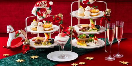 【コロンバン原宿サロン】心ときめくスイーツ＆贅沢セイボリーで彩る特別なクリスマス！「クリスマスアフタヌーンティー」
