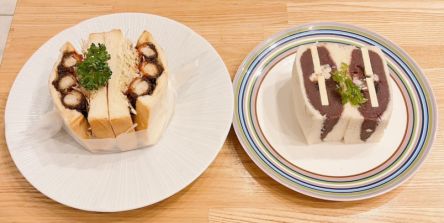 【ペリカンカフェ】麻布台ヒルズ店限定のエビフライサンド＆あんバターサンド！老舗パンの魅力を堪能