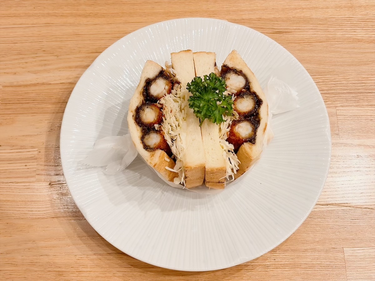 ペリカンパン 麻布台ヒルズ店 エビフライサンド
