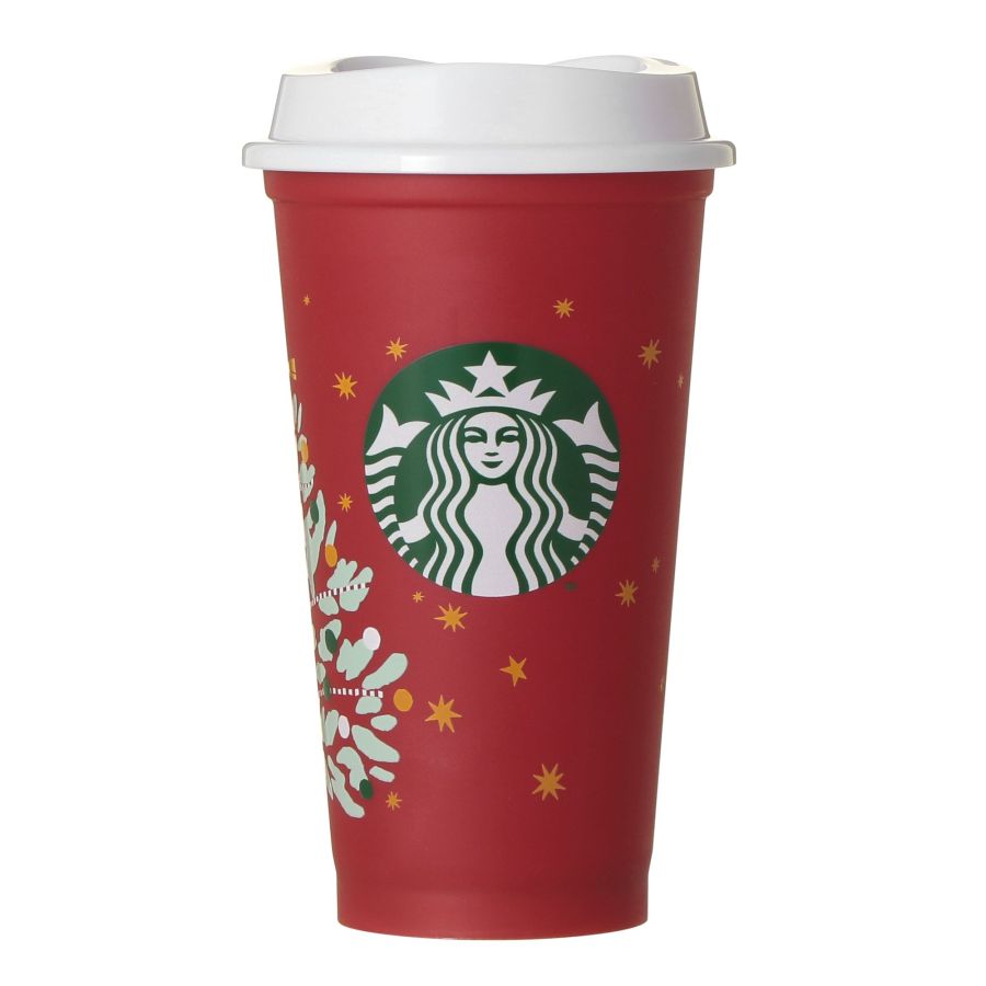 ホリデー2026リユーザブルカップツリー473ml  価格：&yen;50