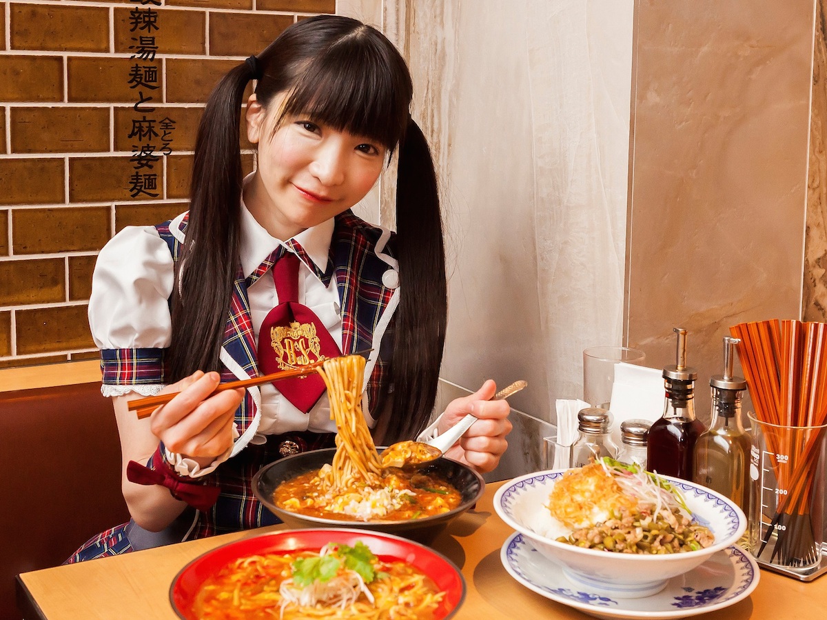トロトロ！麻婆豆腐麺【大食いアイドルもえのあずきの絶品グルメ15】