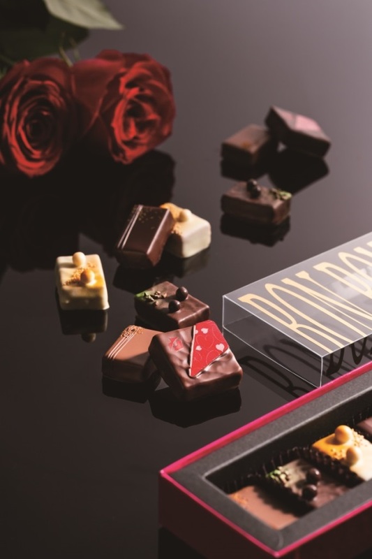 新作のボンボン ショコラ　「バレンタインボックス」（5種7個入）2800円