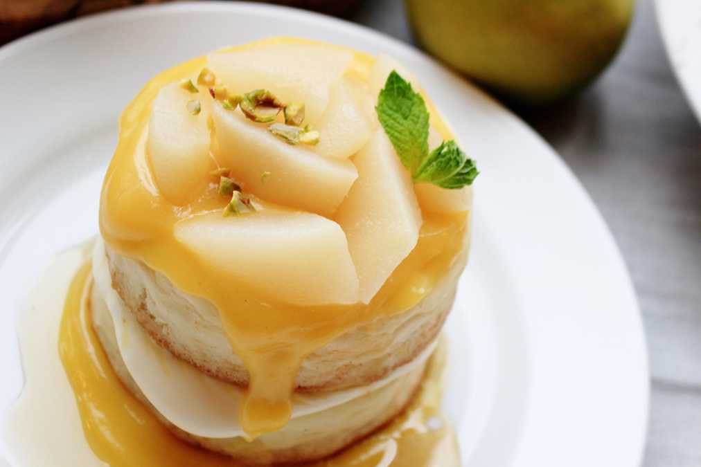 ラフランスパンケーキ　1000円