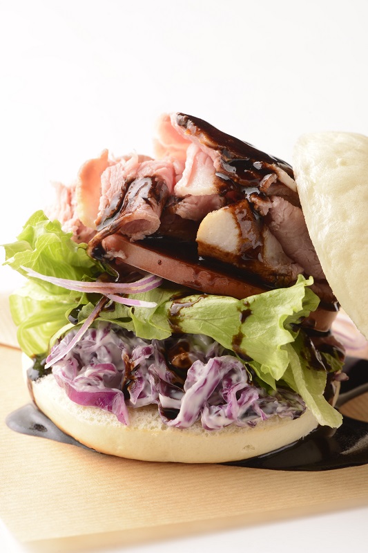 「チャーシューバーガー」486円