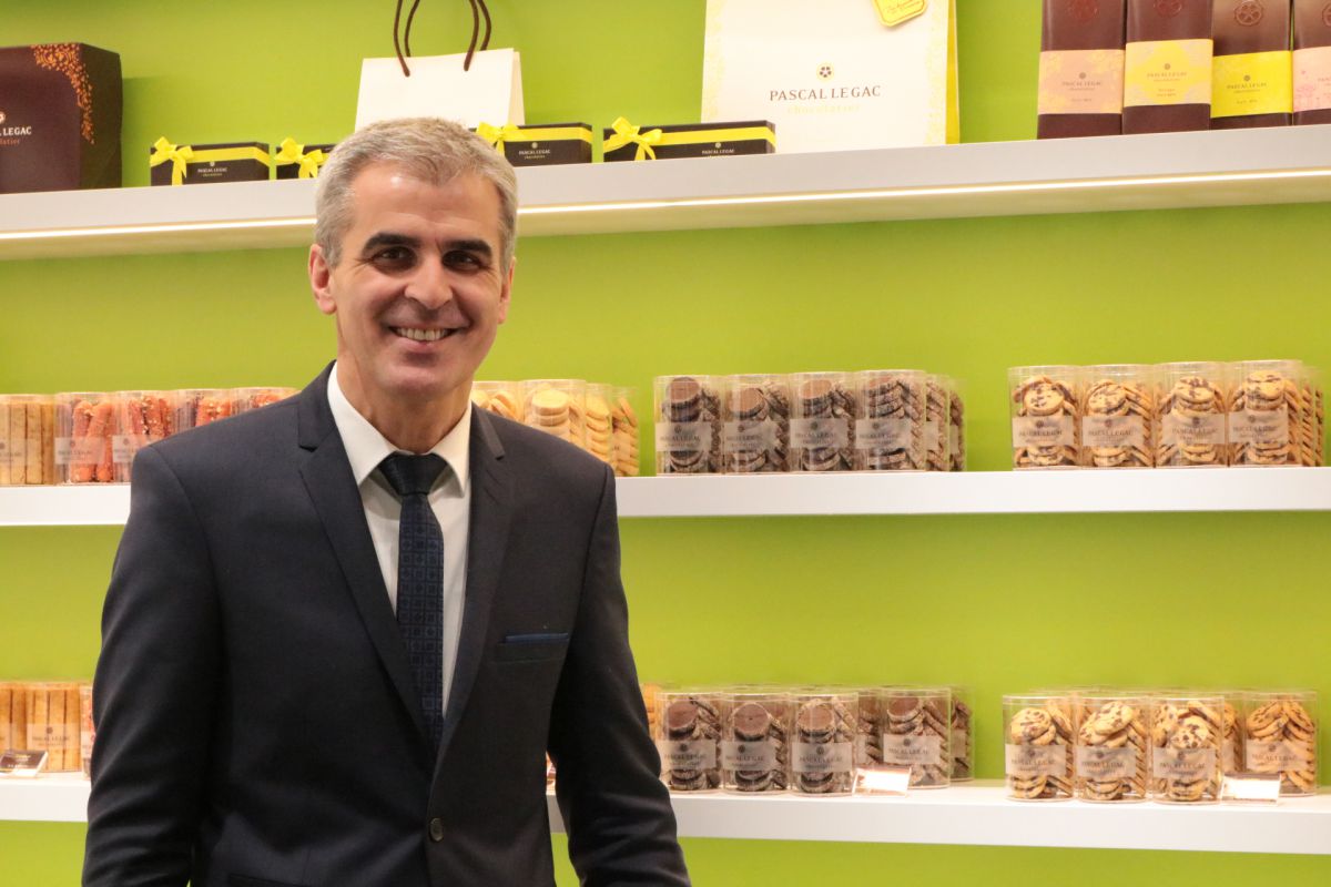 オープンに合わせて来日中のパスカル・ル・ガック氏