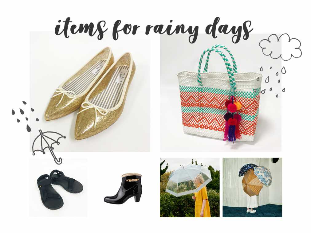 雨の日にあえて出かけたくなる！池袋パルコがセレクトする雨の日アイテム