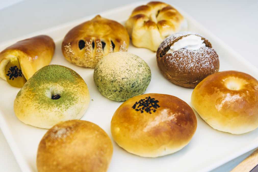 あんぱんは種類によって形やディテールを変えている