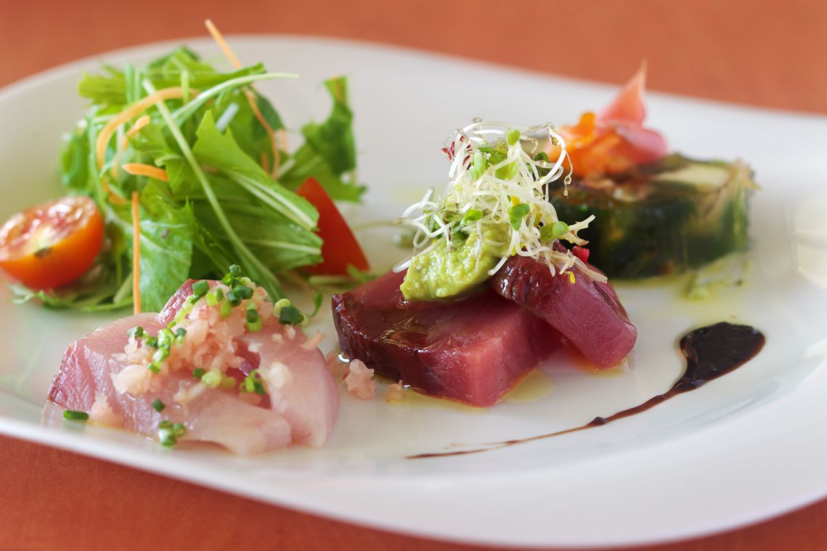 Cランチシーフードコース　1人2100円