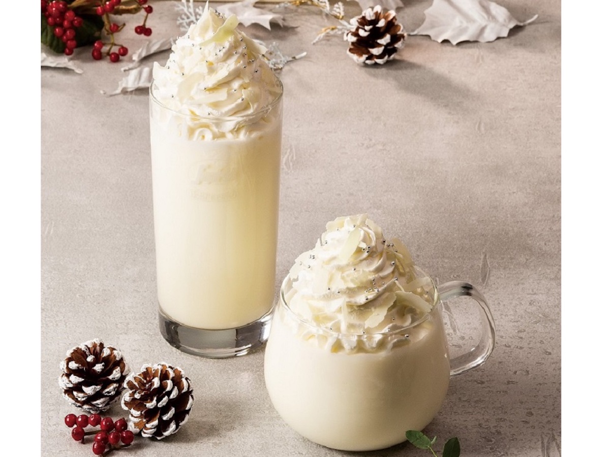 この冬飲みたい、SNS映え間違いなしの真っ白なラテ！「パーフェクト・ホワイトラテ」