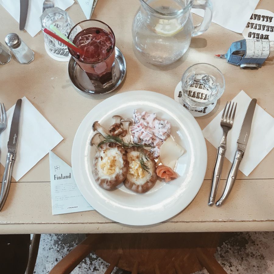フィンランドの朝ごはん1500円（税別）