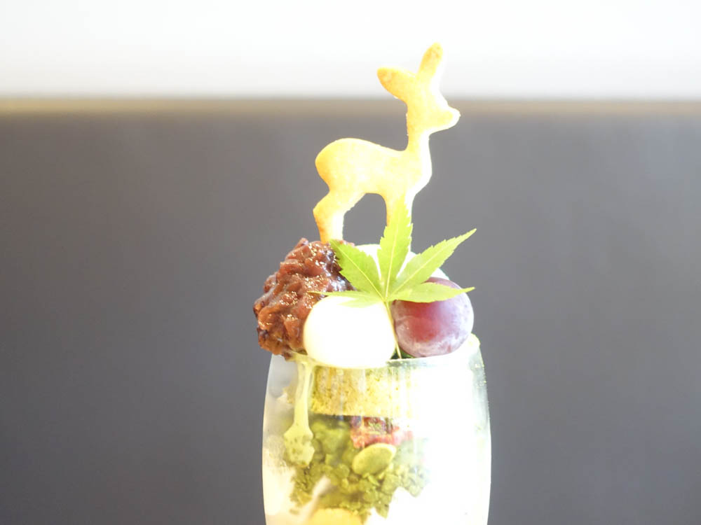 HAYASHIYA tea'sパフェ 1180円