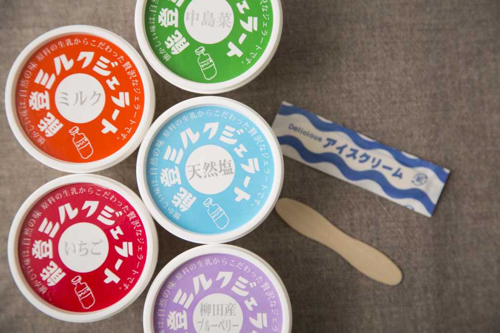 能登ミルクジェラート　1個380円