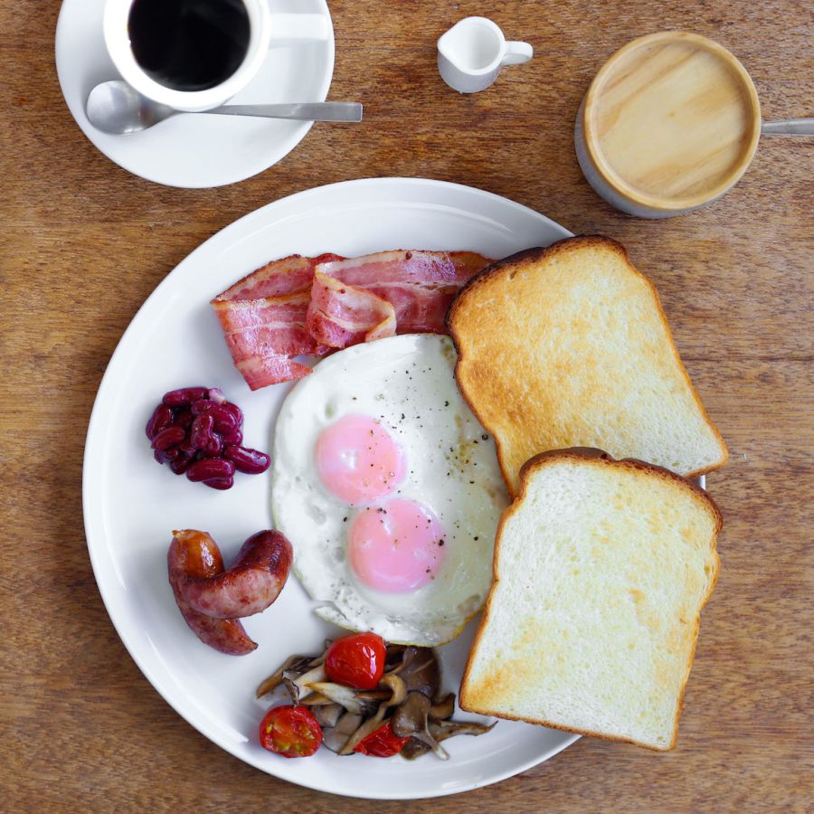 YATTモーニングセット　ドリンク価格にプラス500円