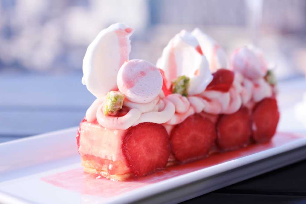 あまおう苺のモンブラン　1500円