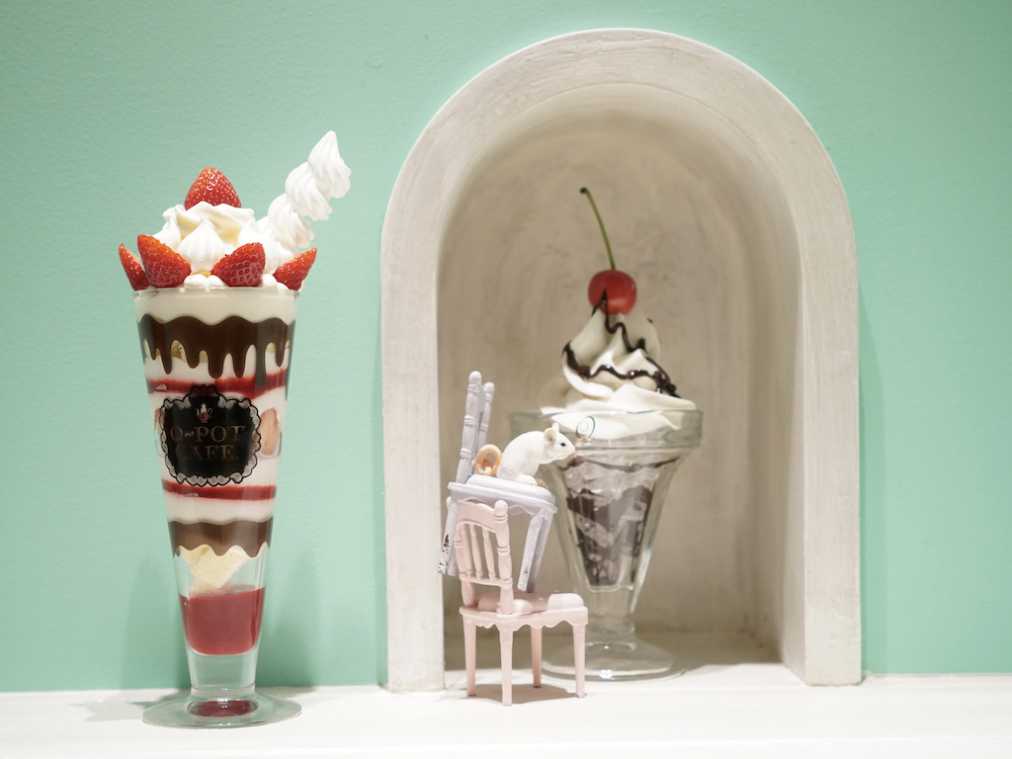 ☆Q-pot☆バフェネックレス☆紫☆ パフェを3000円以下で】おしゃれな