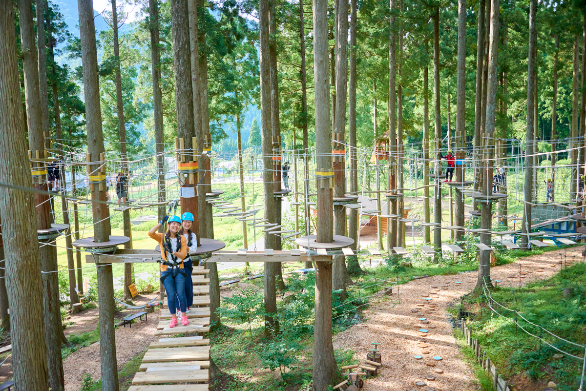 アドベンチャーパーク（12月上旬～3月中旬は休業）