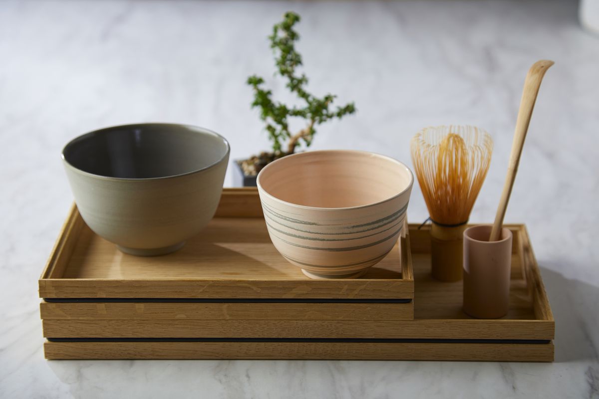 オリジナルの茶器も販売予定