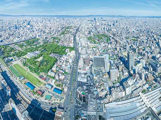 新旧ランドマークをひとめぐり！古くて新しい大阪一望プラン