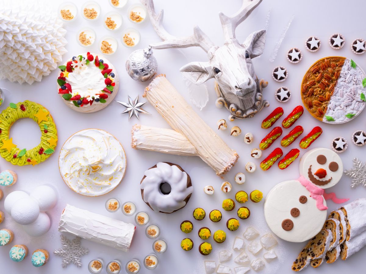 真っ白なスイーツでホワイトクリスマス！コンラッド大阪のスイーツブッフェ