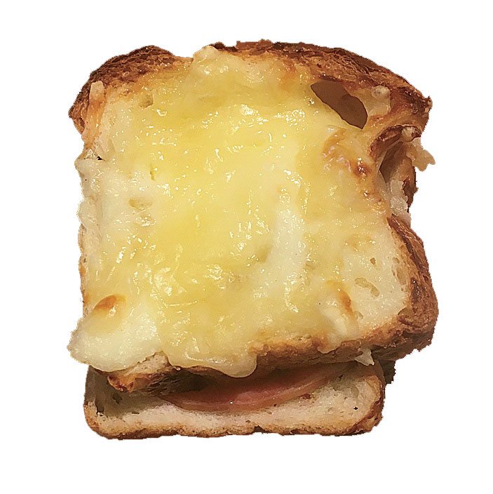 ブラザーベーカリー三条店 チーズパンのクロックムッシュ