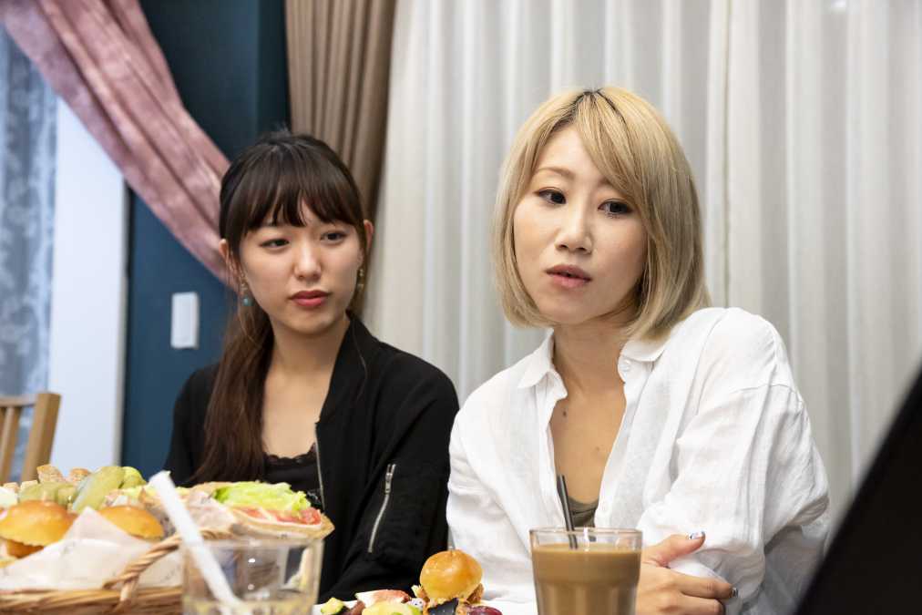 右 6151さん、左 もろんのんさん