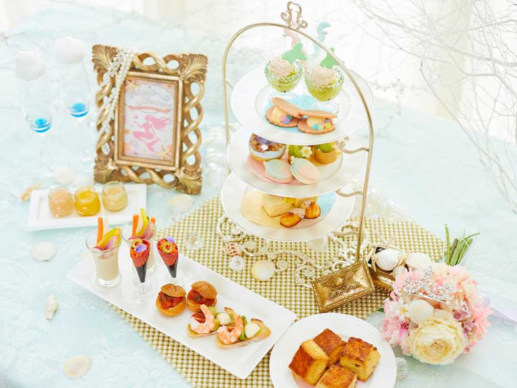 気分はマーメイド！『プリンセス・マーメイド　アフタヌーンティー』で海底のティータイムを味わって
