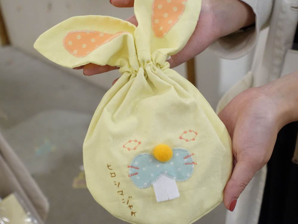 おしゃべり巾着　1500円〜