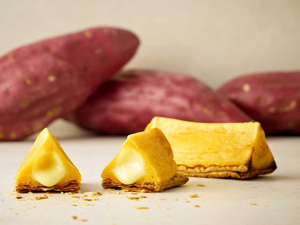 さくっ、ほく、とろ〜り！3つの食感が楽しめる「POGG」のスイートポテトパイ