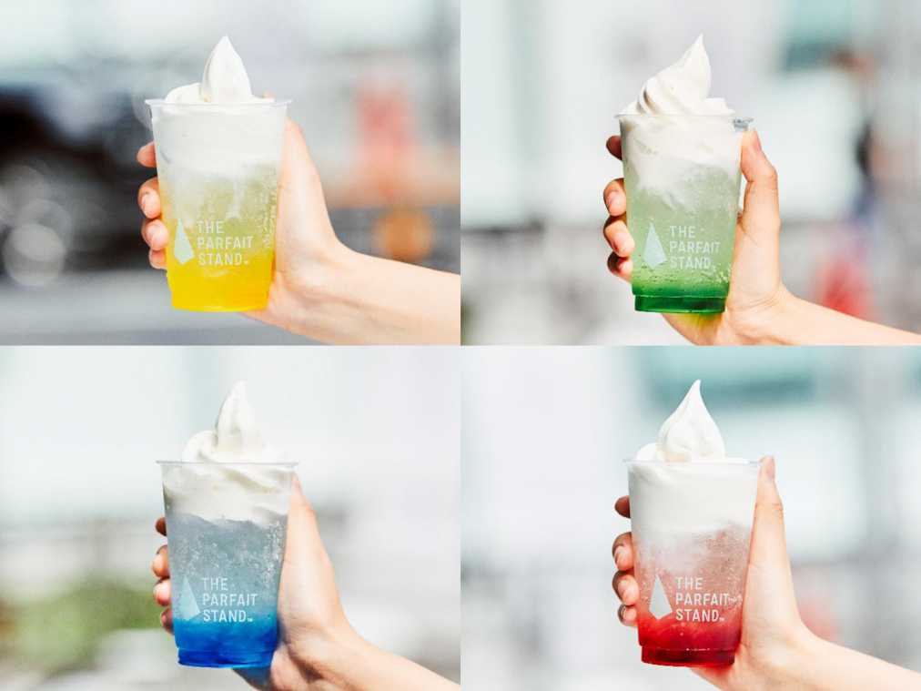 駅まで徒歩3秒！原宿スイーツの新定番はカラフルフロートに決まり！