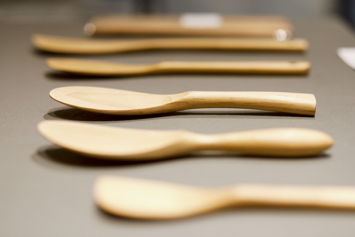 桜材の木ベラ500円～