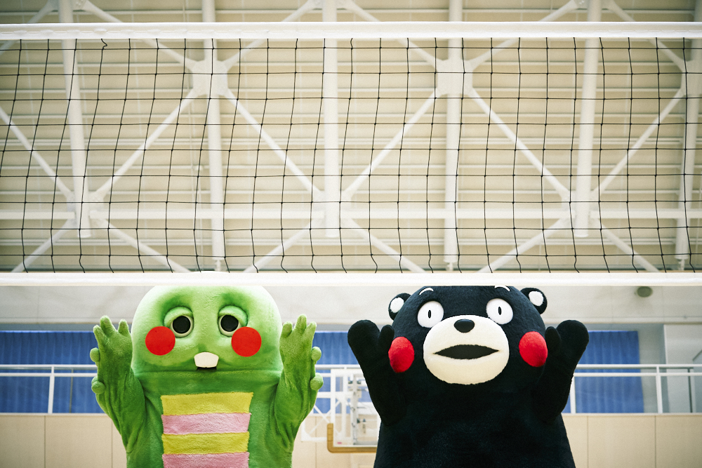 初日はくまモンとガチャピンに会える！？渋谷ヒカリエで熊本すごか写真展を開催