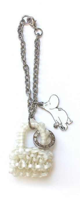 ©Moomin Characters™ ミニワイヤーバッグのみ大きさは約4×2.5cm（画像はイメージ）