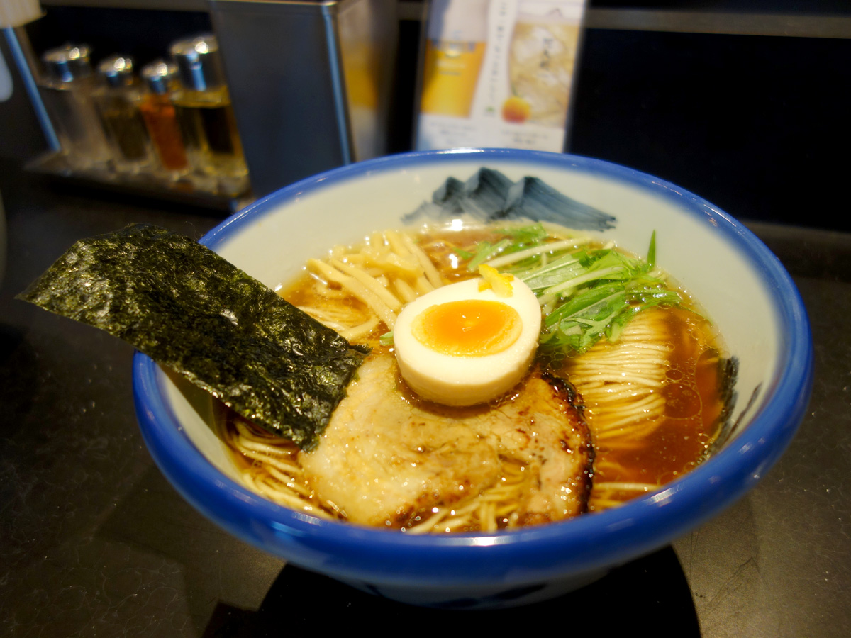 柚子塩らーめん 1080円（税込）