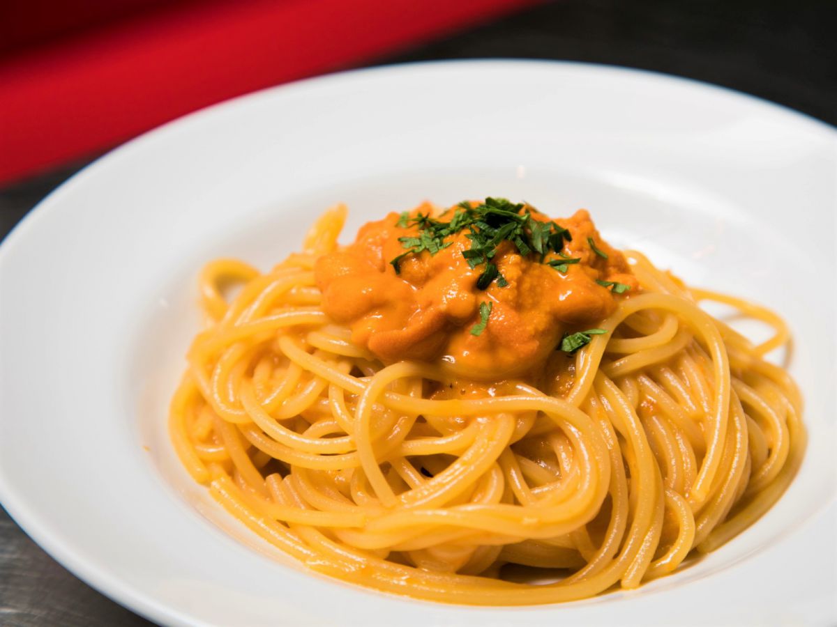 うにのグチュグチュスパゲッティ 2200円
