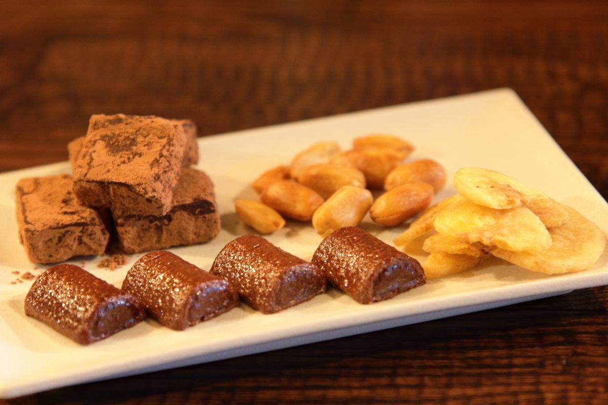 燻製チョコレート 500円