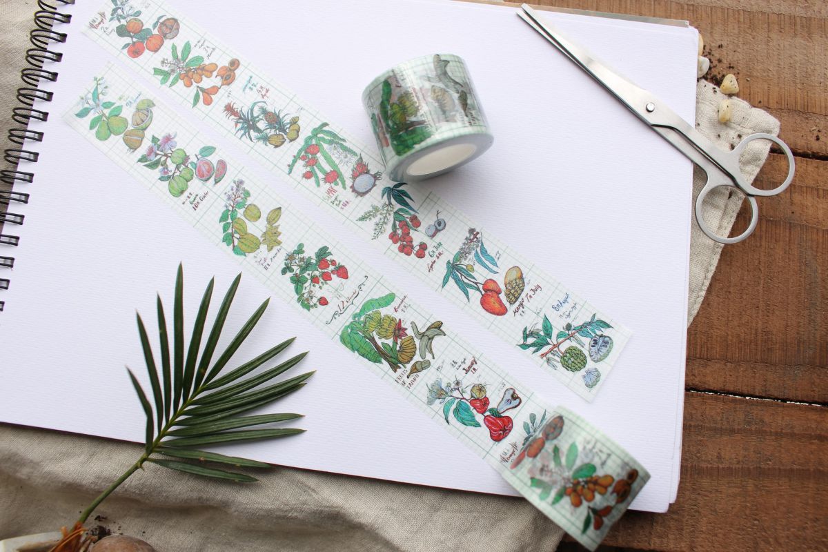 「OUNCE studio」のオリジナルマスキングテープ1000円