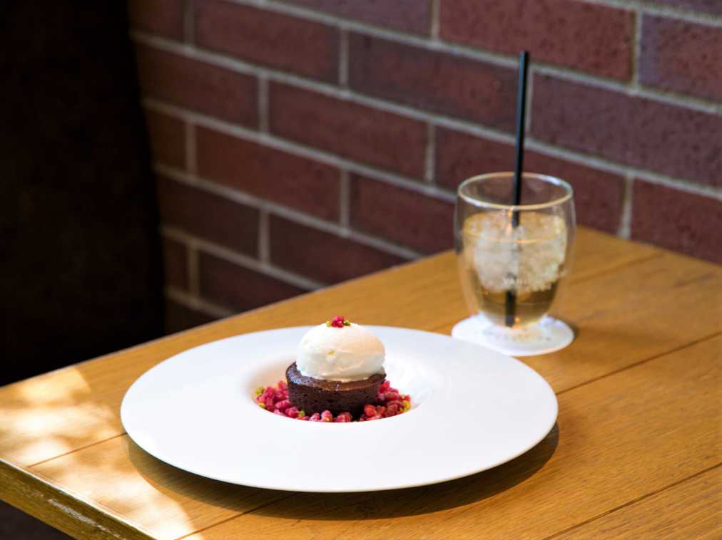 VANILLABEANS Fondant Chocolat（バニラビーンズフォンダンショコラ）（ドリンクセット）1188円