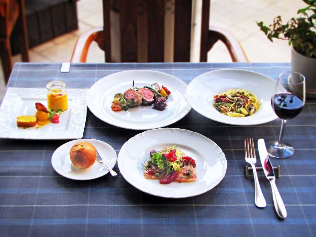 テラス席＆トスカーナ料理が自慢！女子会ランチは「マキャベリ」に決まり