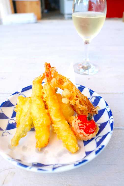 天ぷら盛り合わせ6種 1000円