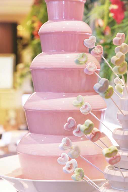 ストロベリーチョコフォンデュタワー