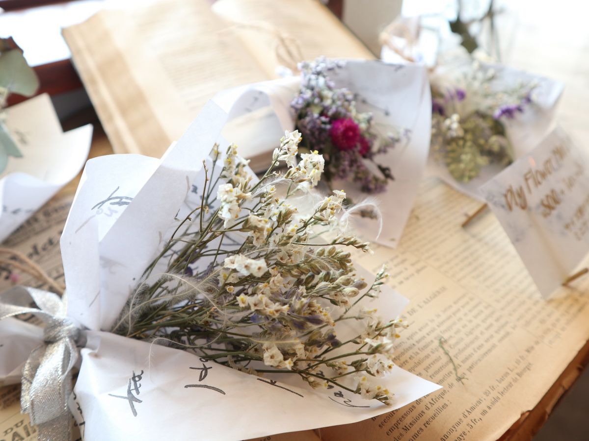 ミニブーケ　800円