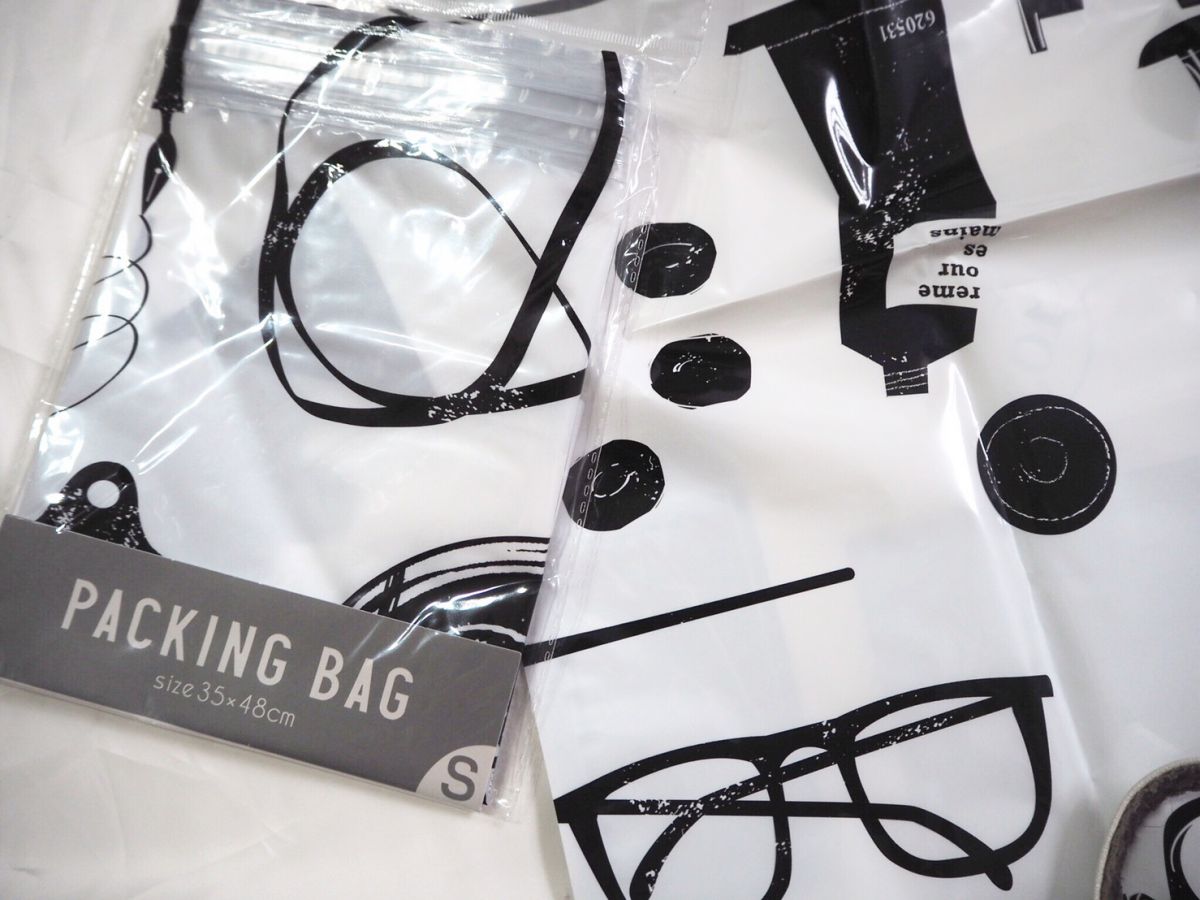 トラベル圧縮袋S 150円M 230円