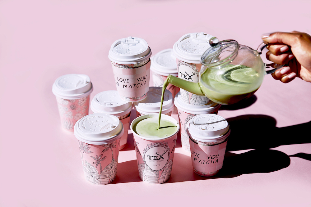 アルブレッド ミルクティー（HOT / ICE） 400円、抹茶ラテ520円など