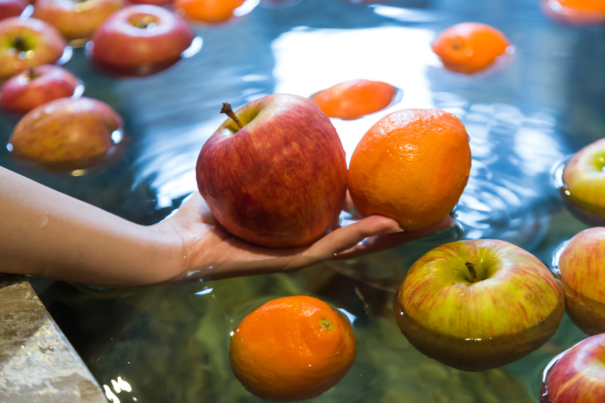 女性専用の「フルーツ風呂」