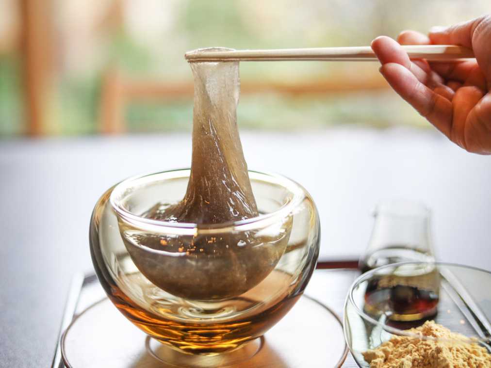 極上すぎる三つ星京料理店の「できたて本わらび」に悶絶