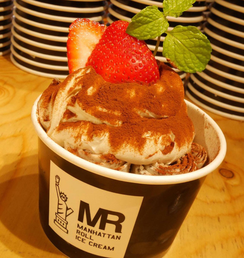 マンハッタンロールアイス／マンハッタンロール（850円～）