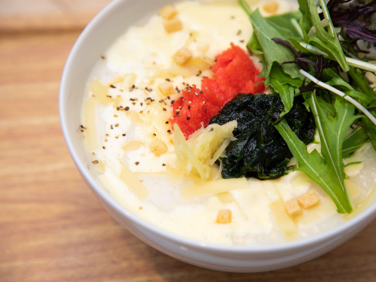 明太海苔チーズ粥　750円