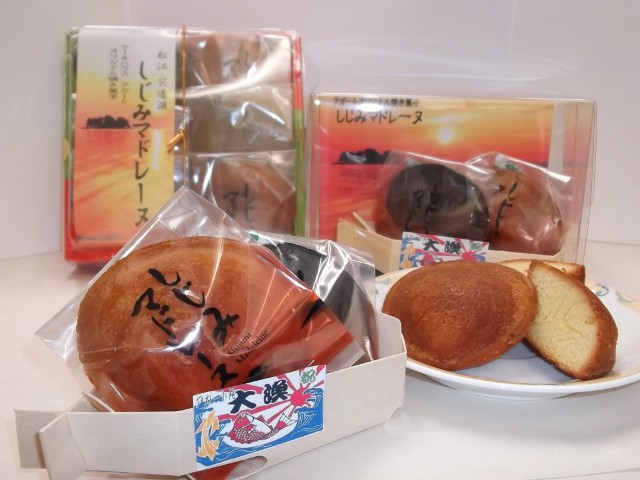 ご当地焼き菓子「しじみマドレーヌ」