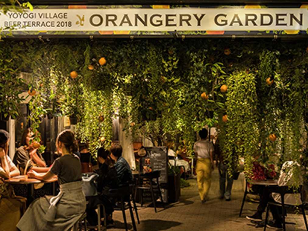 イメージは、緑の中にオレンジが映える“ヨーロッパの夏”！「代々木VILLAGE BEER TERRACE」開催